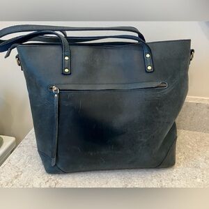 S-ZONE LEATHER BAG